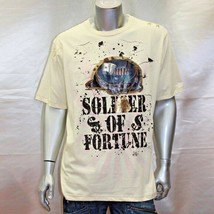 Men&#39;s Parish Cream &quot;Soldier Of Fortune&quot; Short Sleeve Tee Shirt NWT - $58.00