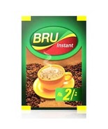 BRU INSTANT COFFEE POWDER SACHETS (2.2g) Pack of 120, COFFEE 70% &amp; CHICO... - $27.73 CAD