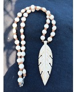 Handmade Feather Necklace - $9.90
