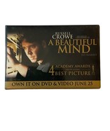 A Beautiful Mind Pin 2002 Exclusive Advertising Promotional Pinback Button - £6.19 GBP