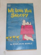 We Love You, Snoopy - Vintage Comic Book by Charles Schulz, Peanuts Gang - £6.38 GBP