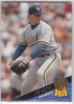 G) 1993 Leaf Baseball Trading Card - Jim Austin #12 - $26.98 MXN