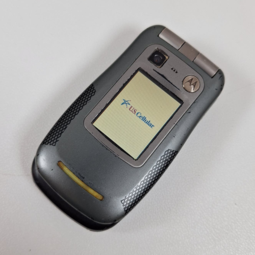 Primary image for Motorola Quantico W845 Gray/Black Flip Phone (US Cellular)