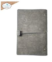 Taupe Planner Essentials Notebook A5 Slim.  Debossed Planner Eliz Craft Designs image 2