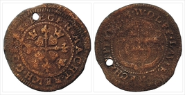 Nuremberg Jeton /Very Rarity/ Wolf II Lauffer 1618-1660 / 22 mm - $25.00
