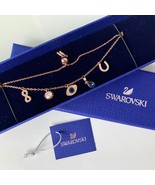 Authentic Swarovski Evil Eye Infinity Bracelet Sapphire Designer U Link ... - £29.47 GBP+