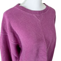 ColumbiaKnit Portland Oregon Sweater Shirt Pink Heavy Quality USA Womens Large C - £28.29 GBP