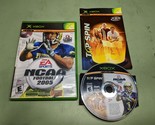 NCAA Football 2005 Top Spin Combo Microsoft XBox Complete in Box - $5.95