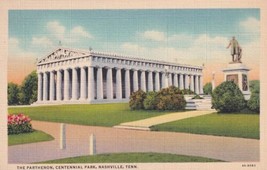 Parthenon Centennial Park Nashville Tennessee TN Postcard C51 - $2.99