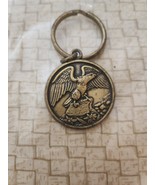 Vintage Brass Eagle Keychain  - $15.83