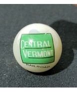 Vintage Central Vermont Railroad Marble 1&quot; Glass Marble - $12.87