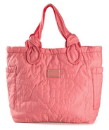 Marc Jacobs Bag Pretty Nylon Lil Tate Tote Coral Peach - $97.02