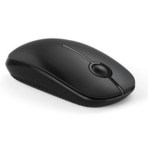 2.4G Slim Wireless Mouse, Silent Cordless Computer Mouse With Usb Receiver, Port - £15.97 GBP