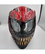 Carnage Venom custom motorcycle helmet 2- Open Face DOT/ECE airbrush gif... - $608.83 CAD