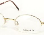 NEW Sculpt it C4 GOLD /SILVER EYEGLASSES GLASSES METAL FRAME 44-20-140mm - $20.79