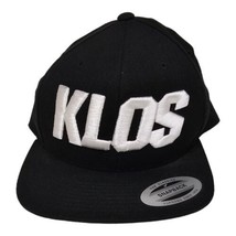 KLOS Los Angeles Radio Station Adjustable SnapBack Cap Embroidered Rock Music - £16.79 GBP