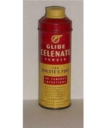 OLD GLIDE ATHLETE&#39;s FOOT POWDER WALGREEN TIN LITHO CAN PHARMACY DRUGSTOR... - £21.54 GBP