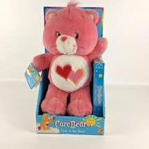 Care Bears Love-A-Lot Bear 12” Plush Stuffed Toy VHS Cartoon Video New 2003 - £75.95 GBP