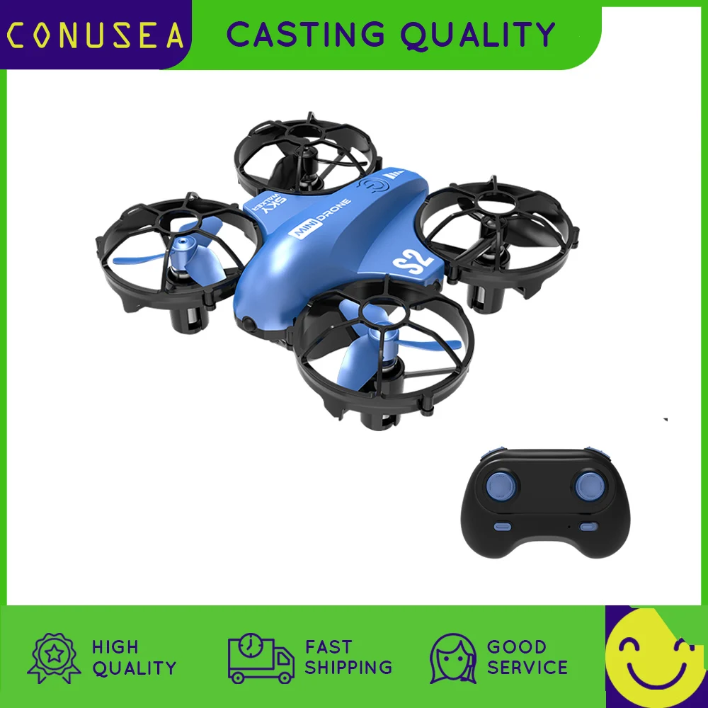 Mini RC Drone helicopter UFO Toy for kids Gesture fixed height 360° rollin - £40.41 GBP+