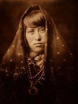Edward Curtis Acoma woman Native American Giclee Art Print + Ships Free - £30.67 GBP+