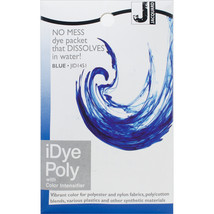 Jacquard iDye Poly Fabric Dye 14g-Blue - $13.23