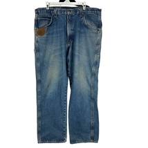 Riggs Workwear by Wrangler Men&#39;s Carpender Denim Jeans Size 38X30 - £18.38 GBP