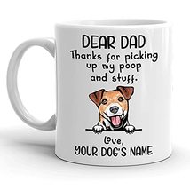 Personalized Jack Russell Terrier Coffee Mug, Custom Dog Name, Customized Gifts  - £11.93 GBP