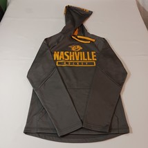 Fanatics Nashville Predators Hockey Men&#39;s Gray Drawstring Hoodie Sweatsh... - $19.79