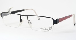 Reverse AXEBO EVAN 05 Noir Mat / Rose Poinçon Unique Lunettes 53-18-140 France - $131.13