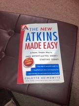 Cookbook Dr. Atkins: The New Atkins Made Easy Shed Weight and Feel Great (2013) - £4.89 GBP