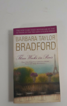 Three Weeks in Paris by Barbara Taylor Bradford 2002 paperback fiction novel - £4.44 GBP