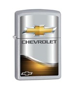 Zippo Lighter - Chevrolet Elegance Satin Chrome - 854220 - £22.98 GBP