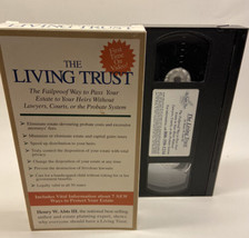 The Living Trust First Time on Video Henry W Abts III OOP! HTF! - £2.81 GBP