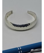 Sterling Silver Bagel Hammered 925 Silver FREE SHIPPING - $1,838.21 MXN