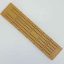 Horn No. C-17 Cribbage Board Wood Pegs McCrillis C172 Made In U.S.A 1941 - £5.53 GBP