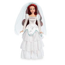 2017 Disney Store Classic Ariel Wedding 11.5” The Little Mermaid - £35.05 GBP