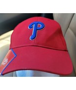 Philadelphia Phillies Fan Favorites Baseball Hat Cap Red Outlined - $13.56 CAD