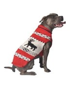 Reindeer Shawl Knit Dog Sweater Chilly Dog Hand Knit Wool  XXS-XXXL Pet ... - $32.66+