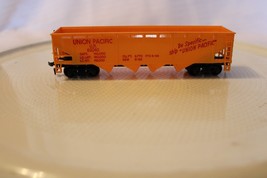 HO Scale Tyco, 4 Bay Hopper, Union Pacific, Yellow, #62040, Built - £14.95 GBP