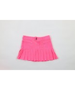 NOS Vintage Y2K Von Dutch Womens XS Spell Out Denim Jean Mini Skirt Pink... - $919.94 MXN