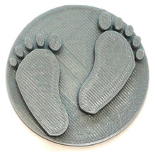 Baby Feet Impression Shower Gender Reveal Cookie Stamp Embosser USA PR4013 - £2.39 GBP
