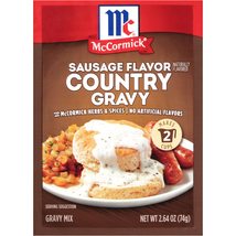 McCormick Sausage Flavor Country Gravy Mix, 2.64 oz - £5.22 GBP