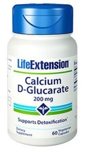 MAKE OFFER! 3 Pack Life Extension Calcium D-Glucarate detox 60 capsules - £35.44 GBP