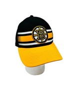 Boston Bruins Fanatics Hat Adjustable OSFA Black Yellow NHL Hockey - New - £16.26 GBP