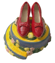 Judy Garland Wizard Oz Ruby Slippers Bank Lyonco Yellow Brick Road Vinta... - $31.86