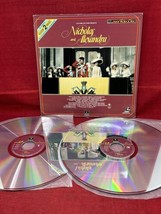 Nicholas And Alexandra on 2 LaserDisc Academy Award Winner Movie Russia History - $9.85