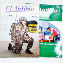 2 El Anfibio Magazine Lot Military April November 2000 Spanish - $9.89