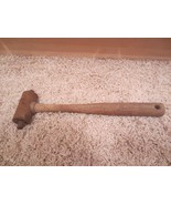 VINTAGE ANTIQUE WOODEN HANDLE METAL TOOL - $18.80