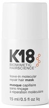 K18 Biomimetic Hairscience Professional Molecular Repair Mask 0.5oz - £28.16 GBP
