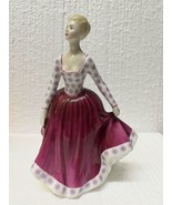 Vintage Royal Doulton Fiona Bone China Victorian  Lady  Figurine 7  1/2 ... - $47.52